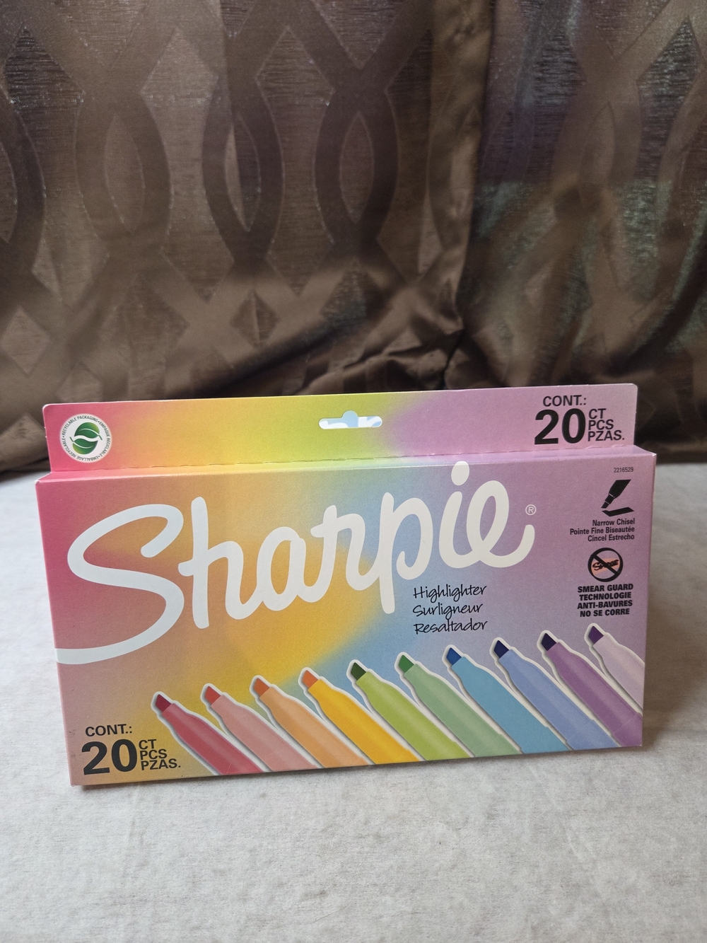 Pastel Highlighter Set - 6 Packs Of 20(Multicolor)